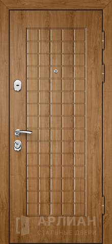 Фото «Стальная дверь с декоративной панелью ясень бьянко внутри №18»